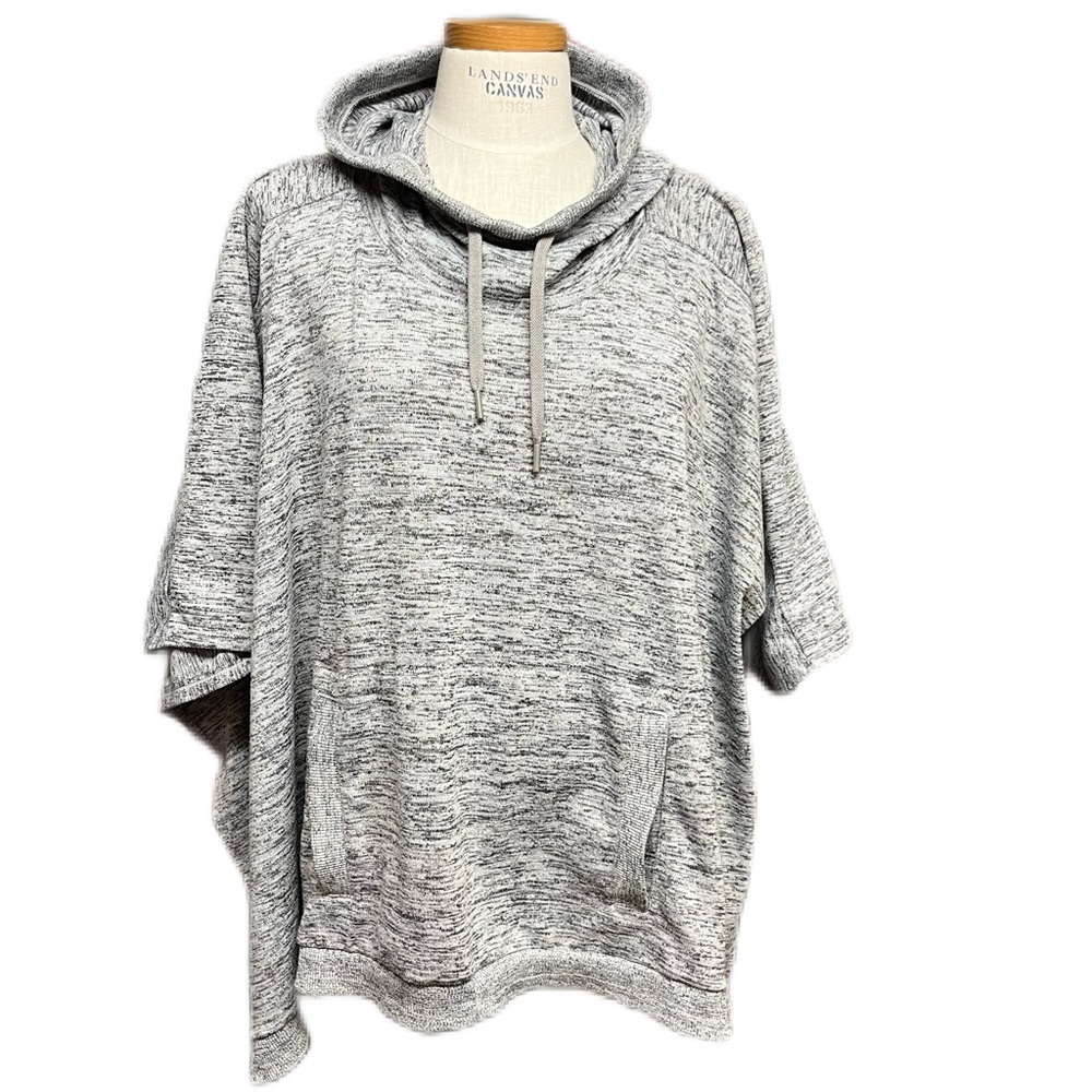 Athleta oversized gray hoodie size medium